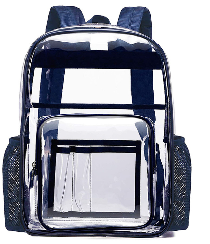 Transparent Large Capacity Waterproof Schoolbag Backpack