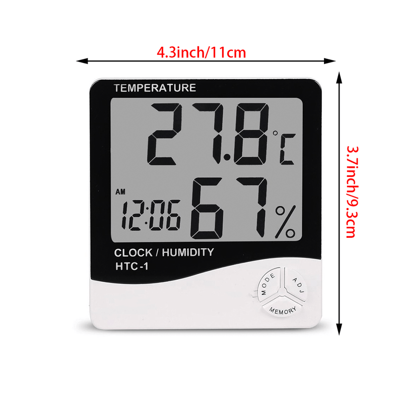 Digital Thermometer Hygrometer Indoor Weather Station