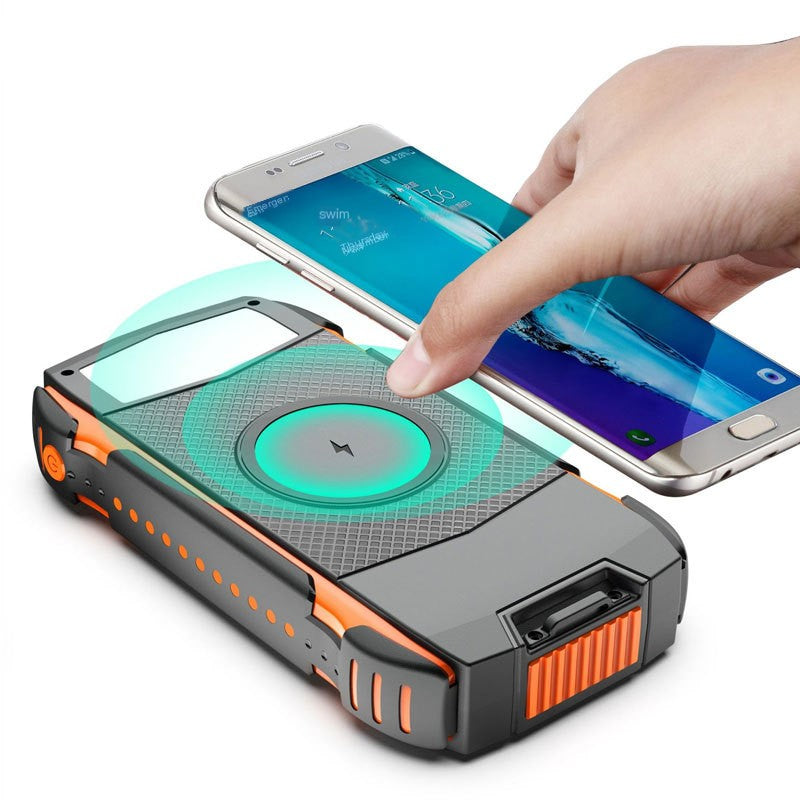 New Magnetic Solar Power Bank 20000mAh 10W QC3.0