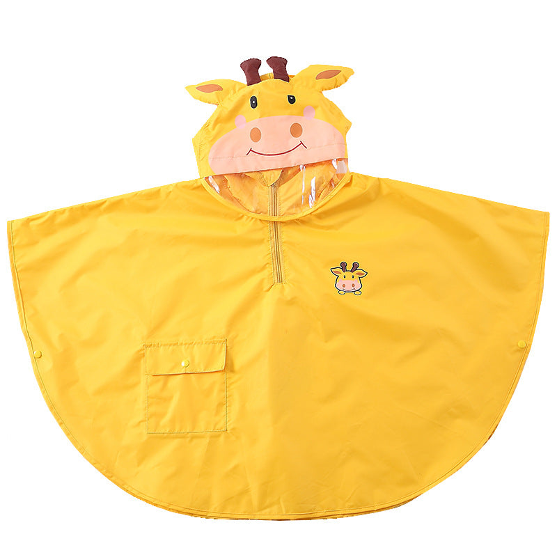 Kids' Raincoat Set with Hood - Squirrel, Frog, Deer