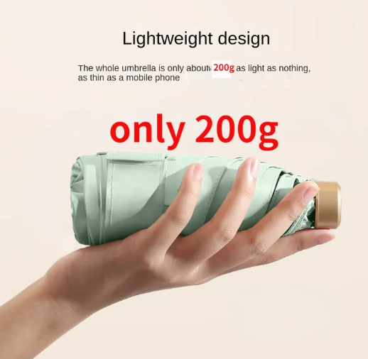 Compact UV Sunblock Umbrella