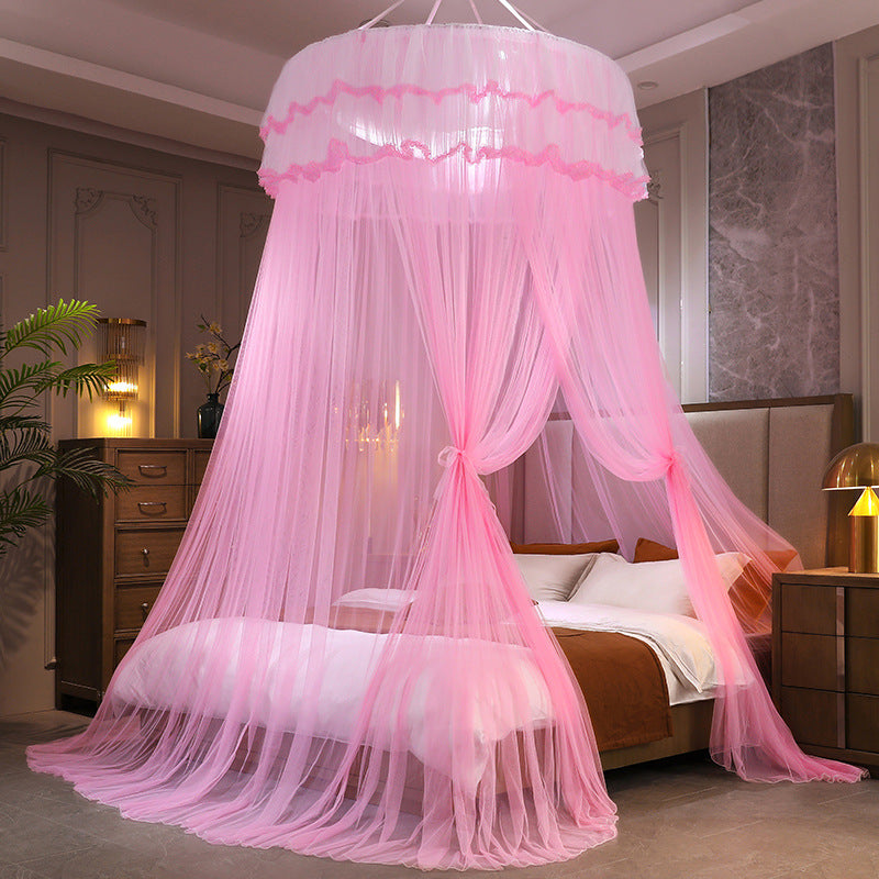 Princess Style Dome Mosquito Net with No Installation Needed