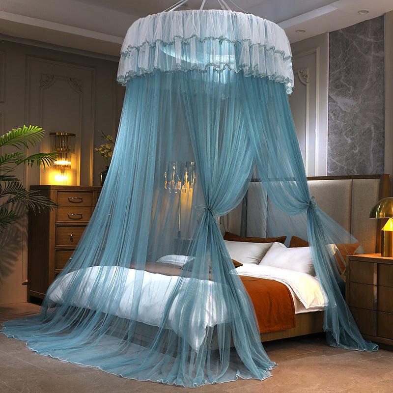Princess Style Dome Mosquito Net with No Installation Needed