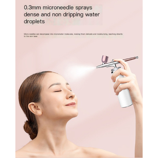Portable High-Pressure Facial Oxygen Spray Device
