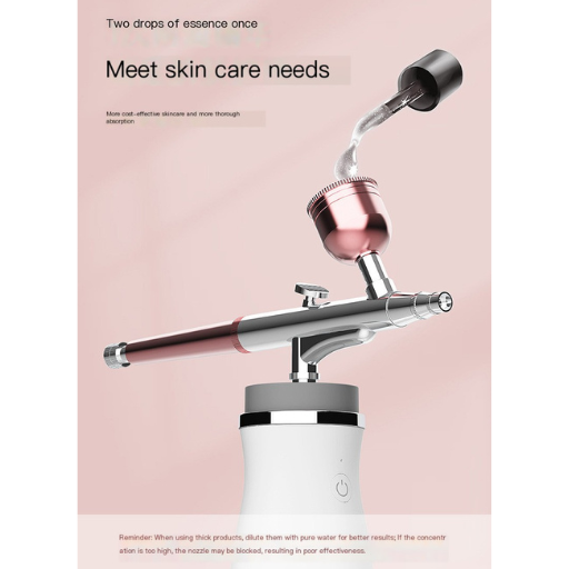Portable High-Pressure Facial Oxygen Spray Device