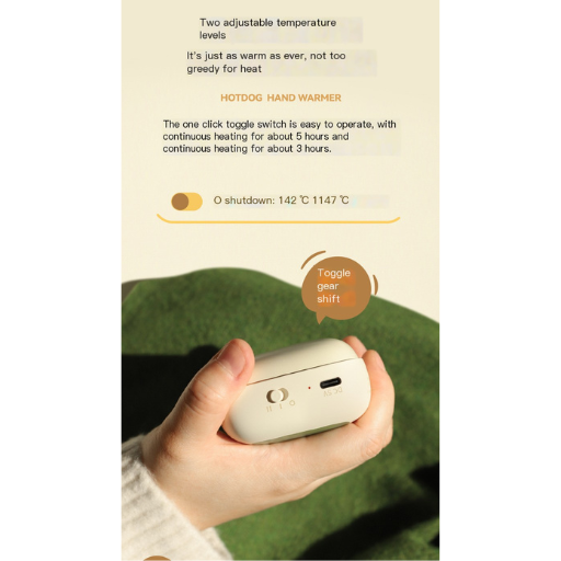 MUID Mini Hand Warmer and Power Bank 2-in-1