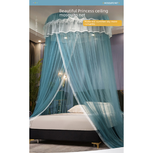 Princess Style Dome Mosquito Net with No Installation Needed