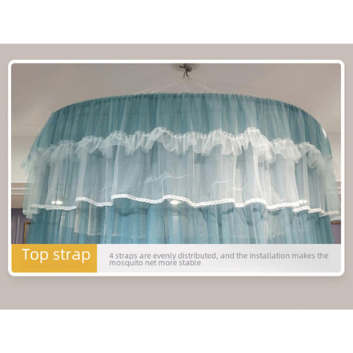 Princess Style Dome Mosquito Net with No Installation Needed
