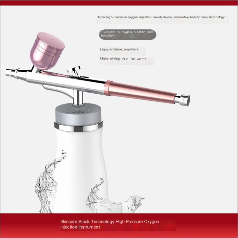 Portable High-Pressure Facial Oxygen Spray Device