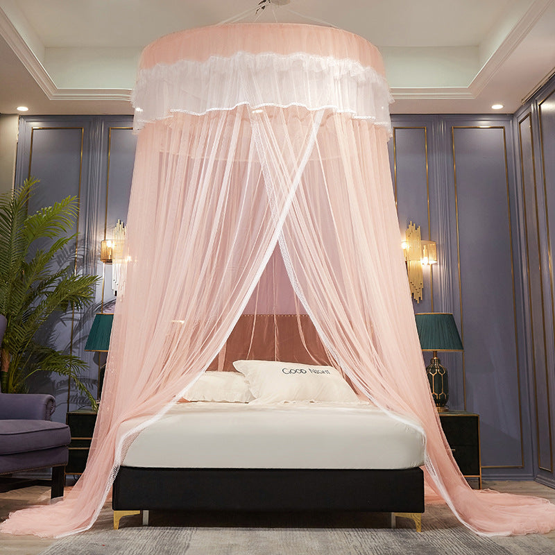 Princess Style Dome Mosquito Net with No Installation Needed