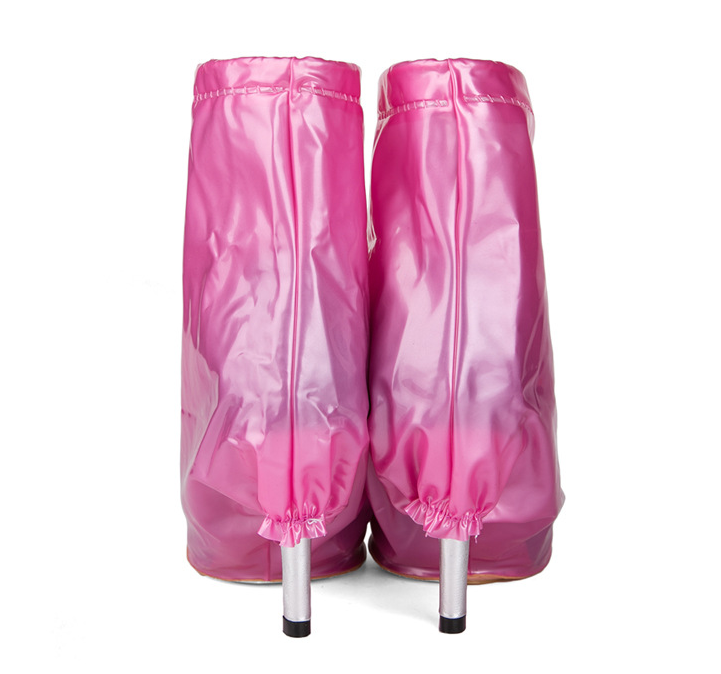 Waterproof High Heel Short Shoe Covers, Disposable Shoe Covers