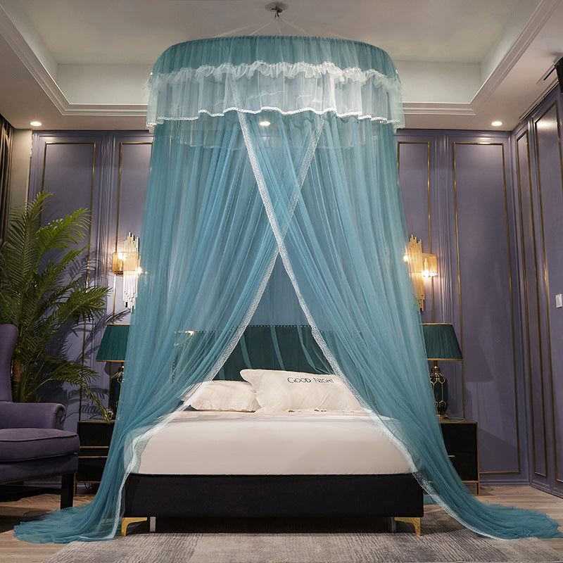 Princess Style Dome Mosquito Net with No Installation Needed