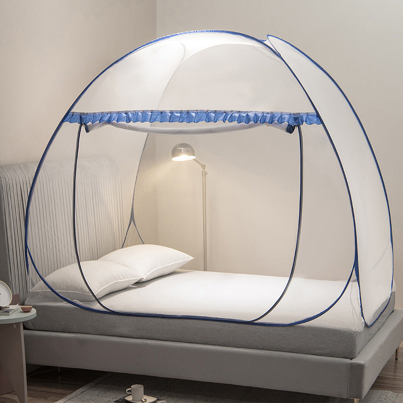 U-Shaped Zipper Mosquito Net for Kids, Easy Setup