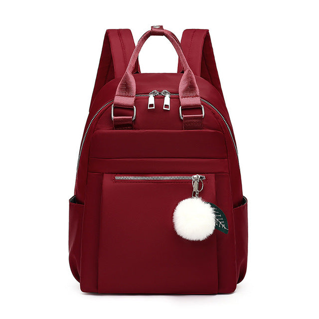 Waterproof Nylon Women's Travel Backpack