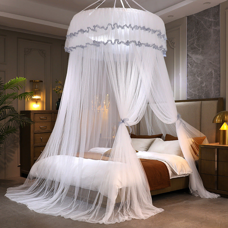 Princess Style Dome Mosquito Net with No Installation Needed