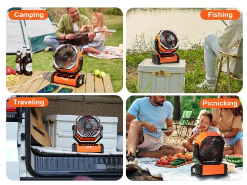 Portable  Rechargeable Fan