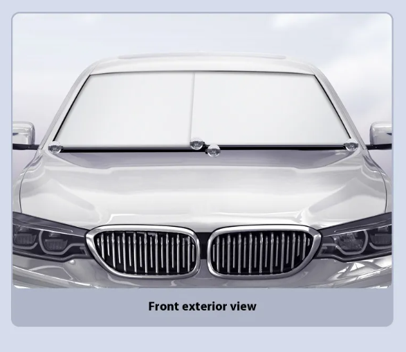 Car Windshield Sunshade Curtain (Pair)