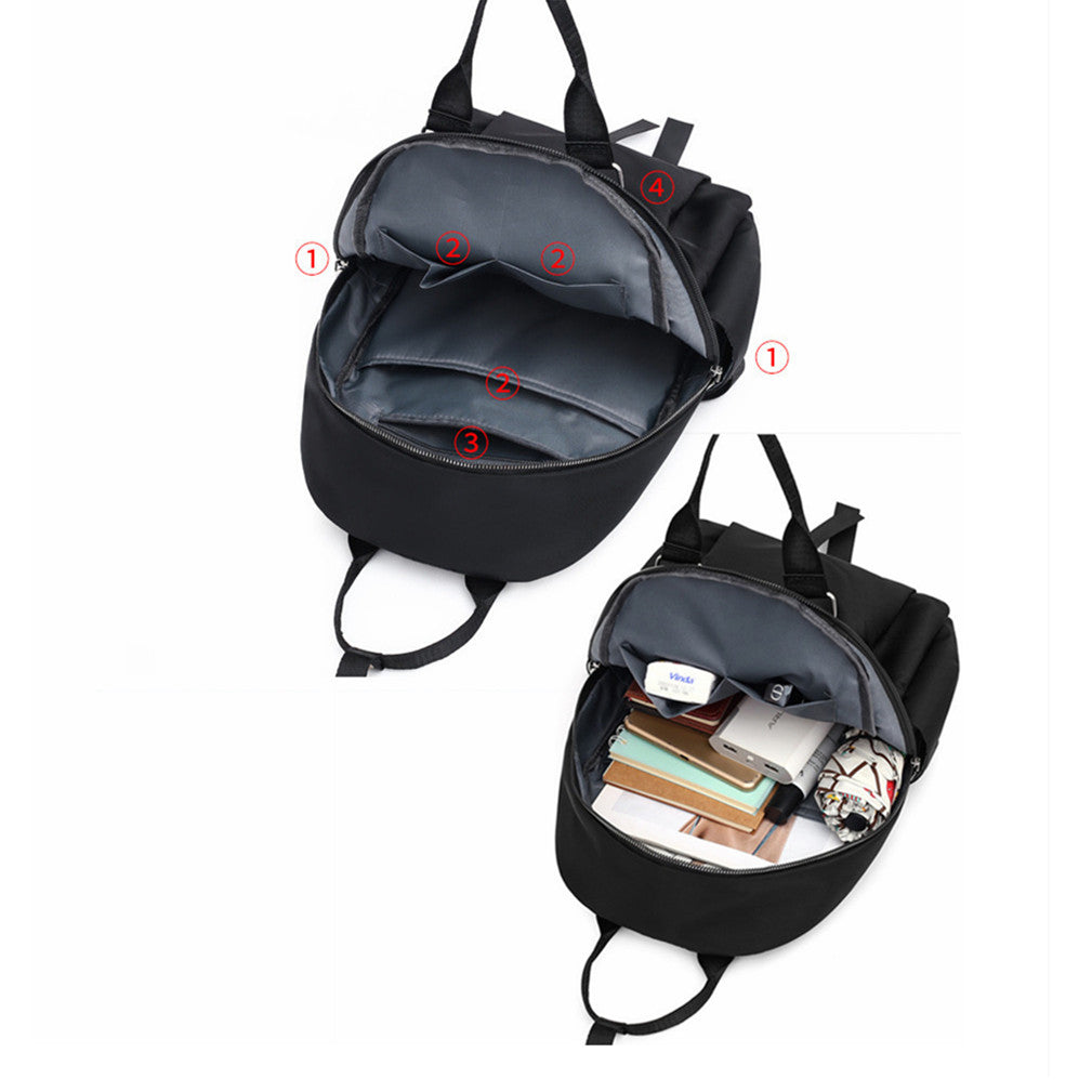 Waterproof Nylon Women's Travel Backpack