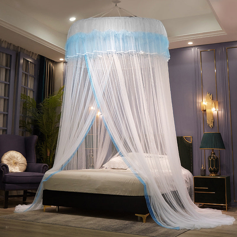 Princess Style Dome Mosquito Net with No Installation Needed