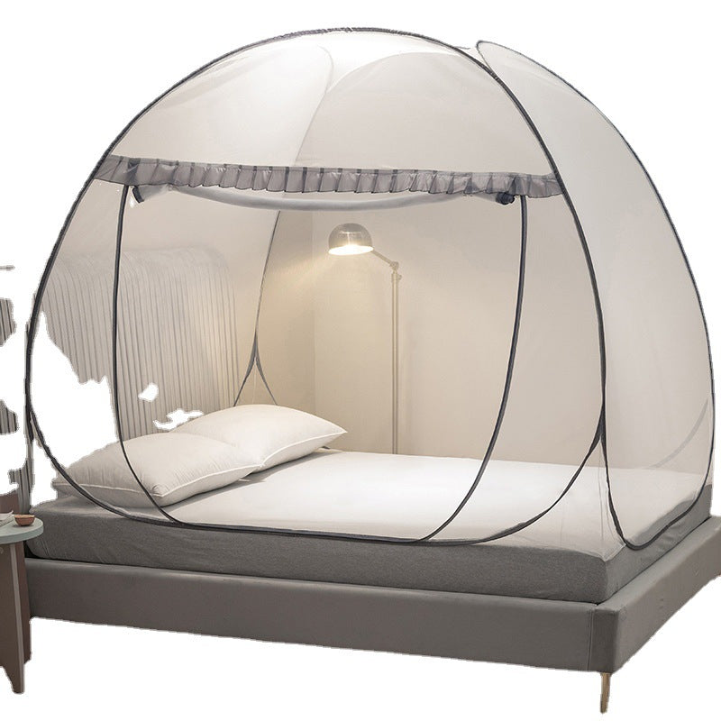 U-Shaped Zipper Mosquito Net for Kids, Easy Setup