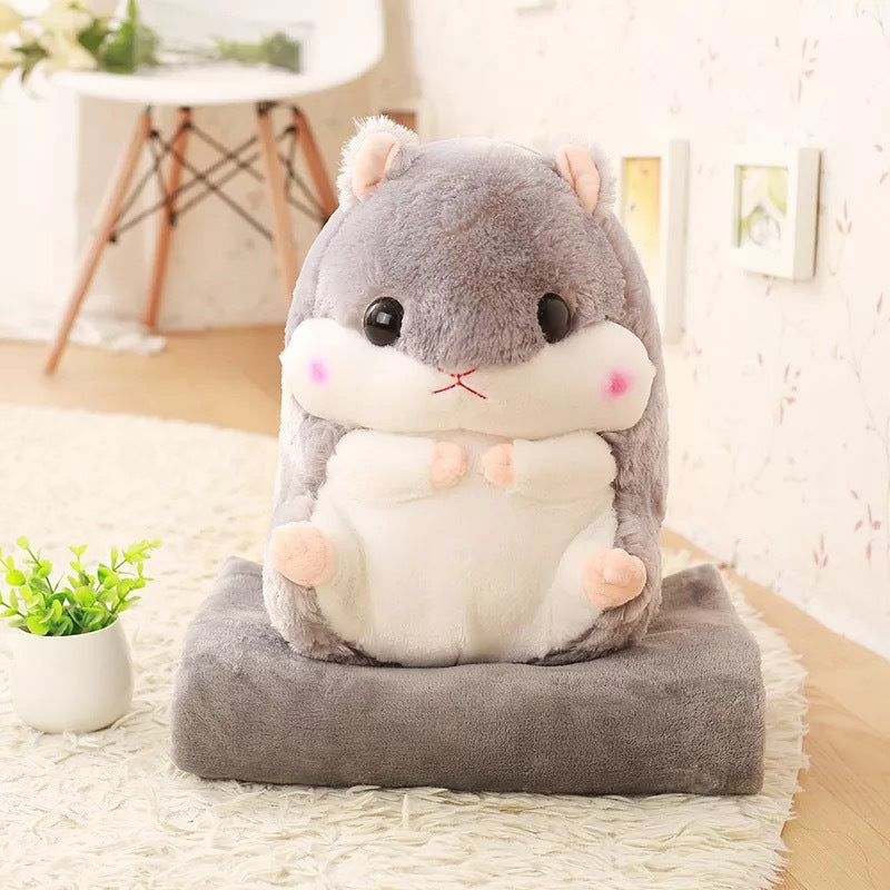 Hamster Pillow Blanket and Air Conditioner Cover