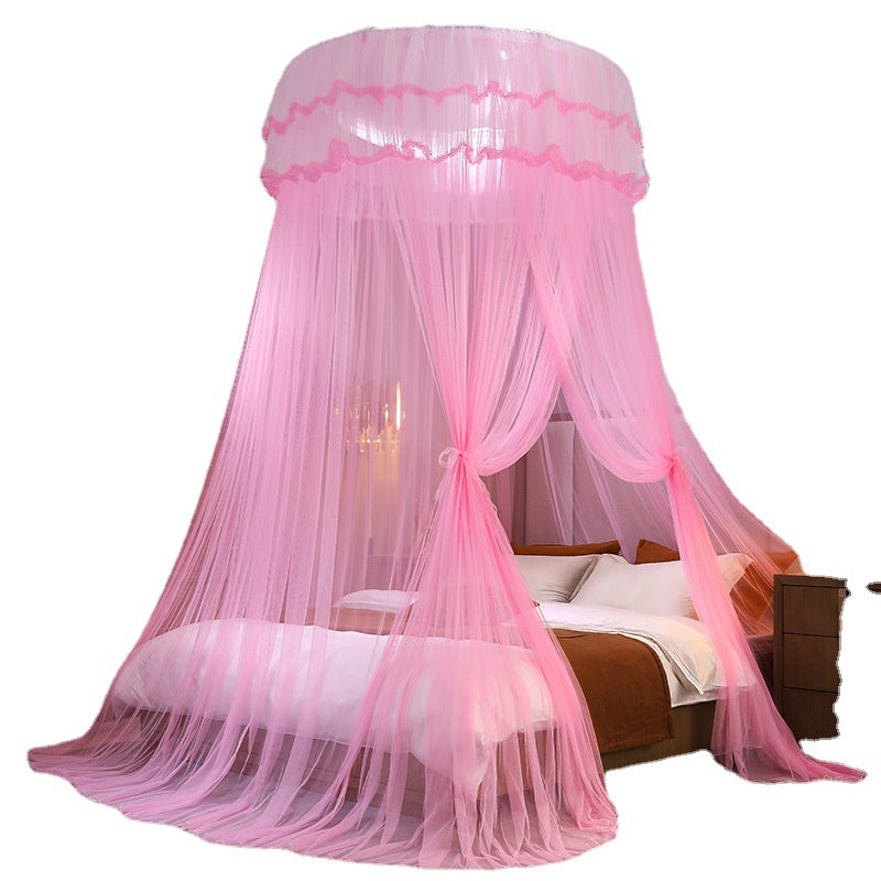 Princess Style Dome Mosquito Net with No Installation Needed