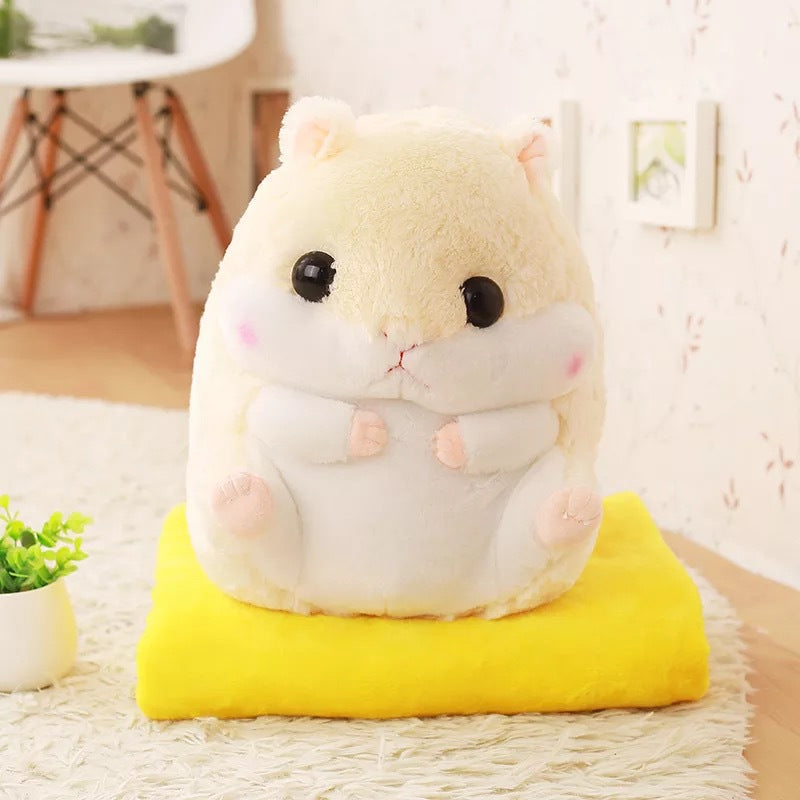 Hamster Pillow Blanket and Air Conditioner Cover